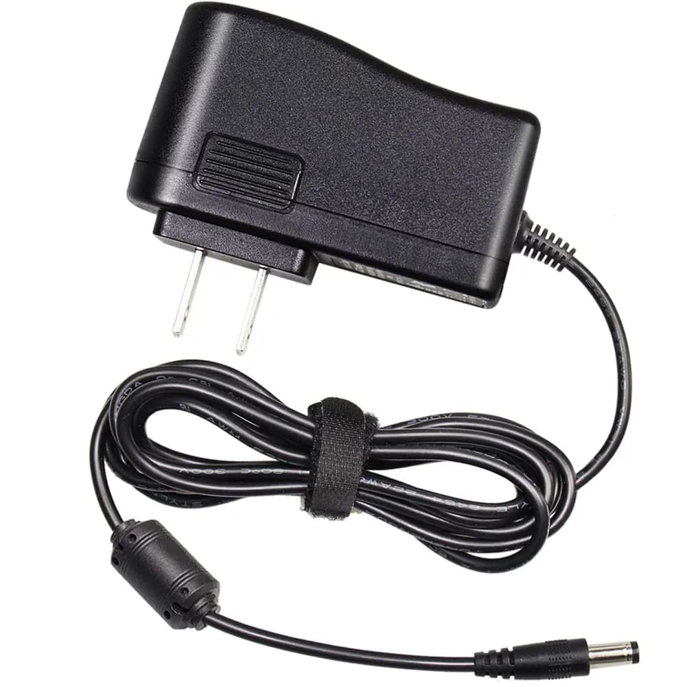 FOUCECLAUS 12V Power Supply Charger Adapter for Yamaha PSR, YPG, YPT, DGX, DD, EZ Series Keyboard, 8.4 Ft Long Power Cord