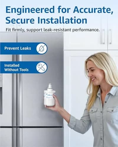Filterlogic Refrigerator Water Filter Replacement for Samsung DA29-00003G, 2 Count | NSF 42 & 372 Certified thumbnail 8
