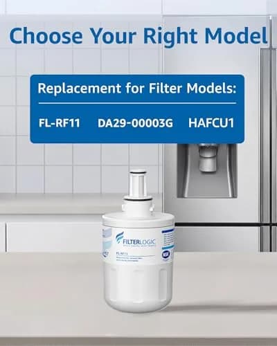 Filterlogic Refrigerator Water Filter Replacement for Samsung DA29-00003G, 2 Count | NSF 42 & 372 Certified thumbnail 3