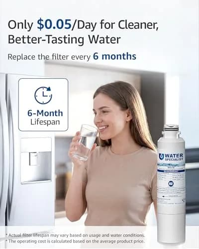 Waterspecialist Refrigerator Water Filter Replacement for Samsung® DA29-00020B, 4 Pack | NSF 42 & 372 Certified thumbnail 9
