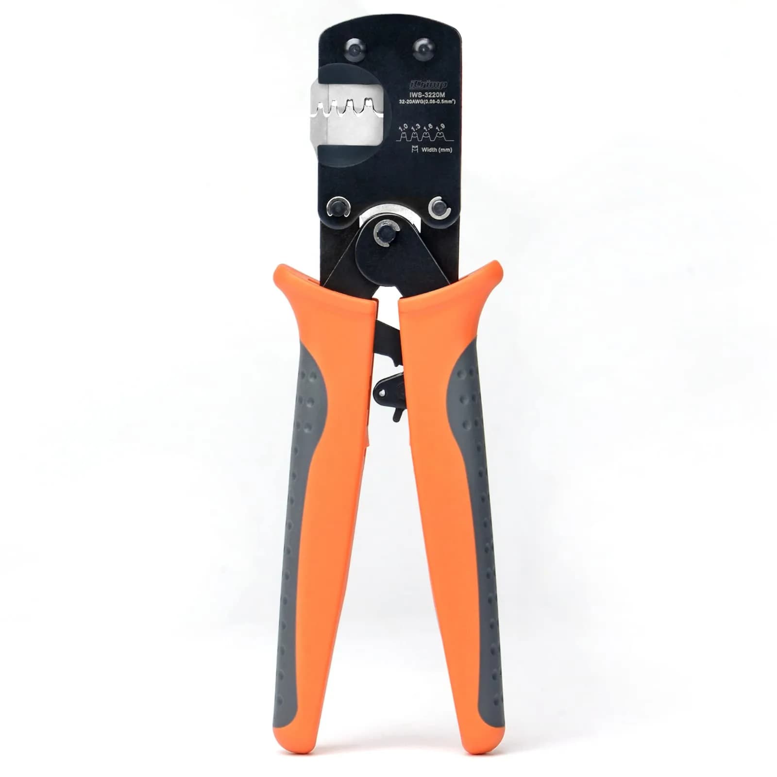 IWISS IWS-3220M Micro Connector Pin Crimping Tool 0.03-0.52mm² 32-20AWG | Precise, Durable, US-imported - main product image