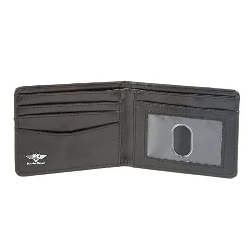 Buckle-Down Men's Flag Pride Rainbow Bi Fold Wallet, Multicolor, 10.16 cm x 8.89 cm (4.0 x 3.5 inches) thumbnail 3