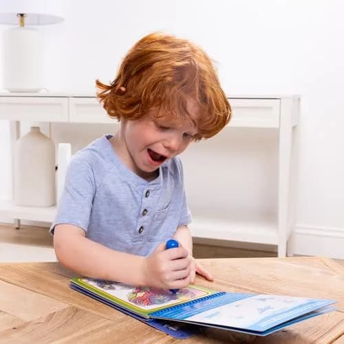 Melissa & Doug On The Go Water Wow! Dinosaur Activity Pad 25.4cm (10in) | Reusable Mess-Free Coloring Book thumbnail 7