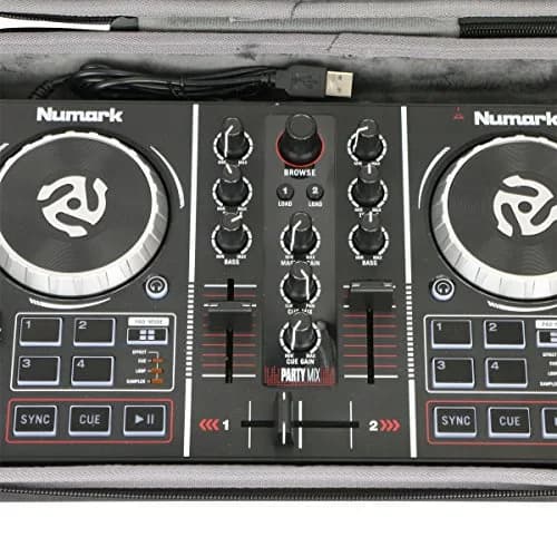 co2CREA Hard Case for Numark Party Mix II DJ Controller | Protective EVA Carrying Bag with Handle thumbnail 2