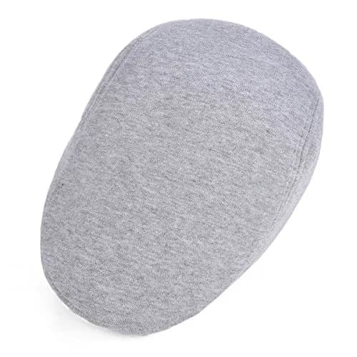 VOBOOM Men's Cotton Flat Ivy Gatsby Newsboy Driving Hat Cap Light Grey | Breathable Cotton for Daily Outdoor Activities thumbnail 5