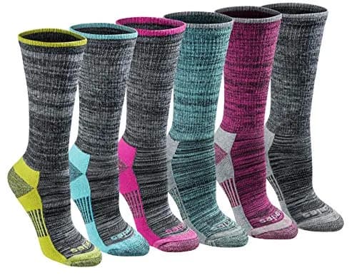 Dickies Women's Dri-Tech Moisture Control Crew Socks | Moisture-Wicking, Supportive, Mid-Calf thumbnail 1
