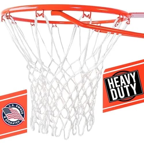 Ultra Sporting Goods Heavy Duty Basketball Net - 12 Loop All Weather Hoop Net | Fits Standard 18-inch Rims thumbnail 1