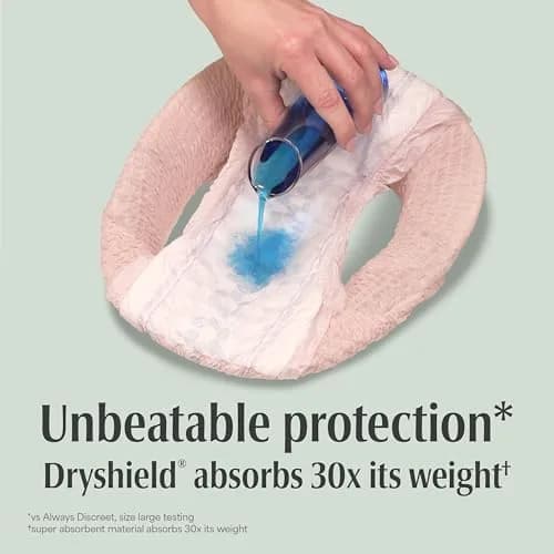 Depend Fresh Protection Adult Diapers for Women Medium | Ultra-Absorbent, Odor-Controlled Comfort thumbnail 4