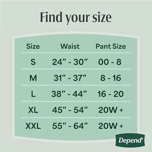 Depend Fresh Protection Adult Diapers for Women Medium | Ultra-Absorbent, Odor-Controlled Comfort thumbnail 3