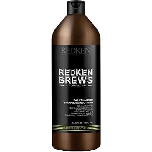 Redken Brews Daily Shampoo For Men – 1000ml (33.8 Fl Oz) | Lightweight Hydration & Strengthening thumbnail 1