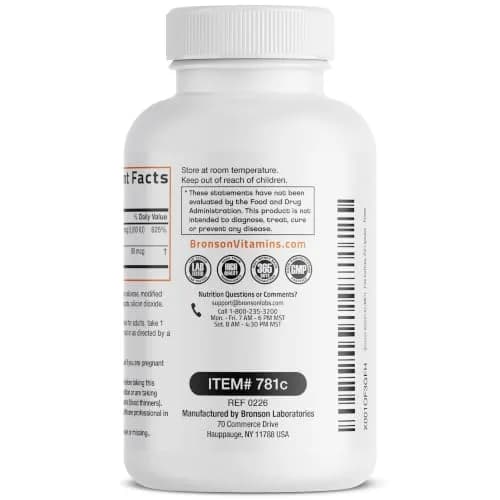 Bronson Vitamin K2 D3 Complex 250 Capsules thumbnail 7