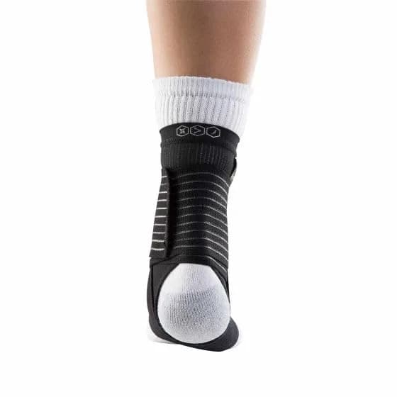DonJoy Performance Figure 8 Ankle Sleeve with Straps Medium | Moderate Support for Sprains, Swelling, Pain thumbnail 4
