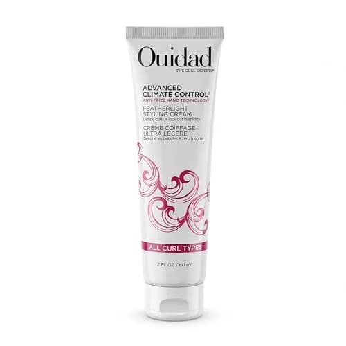 Ouidad Advanced Climate Control Featherlight Curls Styling Cream, 2 oz | Soft Hold for Frizz-Free, Hydrated Curls thumbnail 1