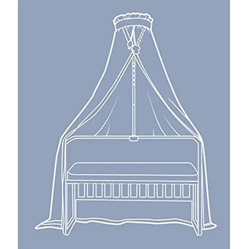 Cdycam Baby Infant Toddler Bed Dome Mosquito Net Frame 35*220*550CM | Breathable Cotton Mesh for Baby Sleep thumbnail 4