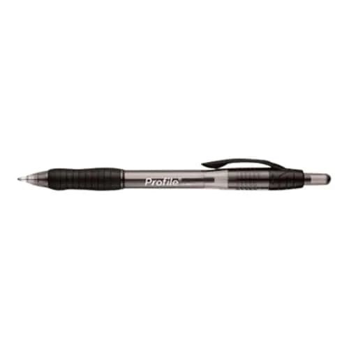 Paper Mate Profile Retractable Ballpoint Pen 2-Pack | Bold Black Ink, 1.4mm Line Width, Refillable, Office & School Supplies thumbnail 6