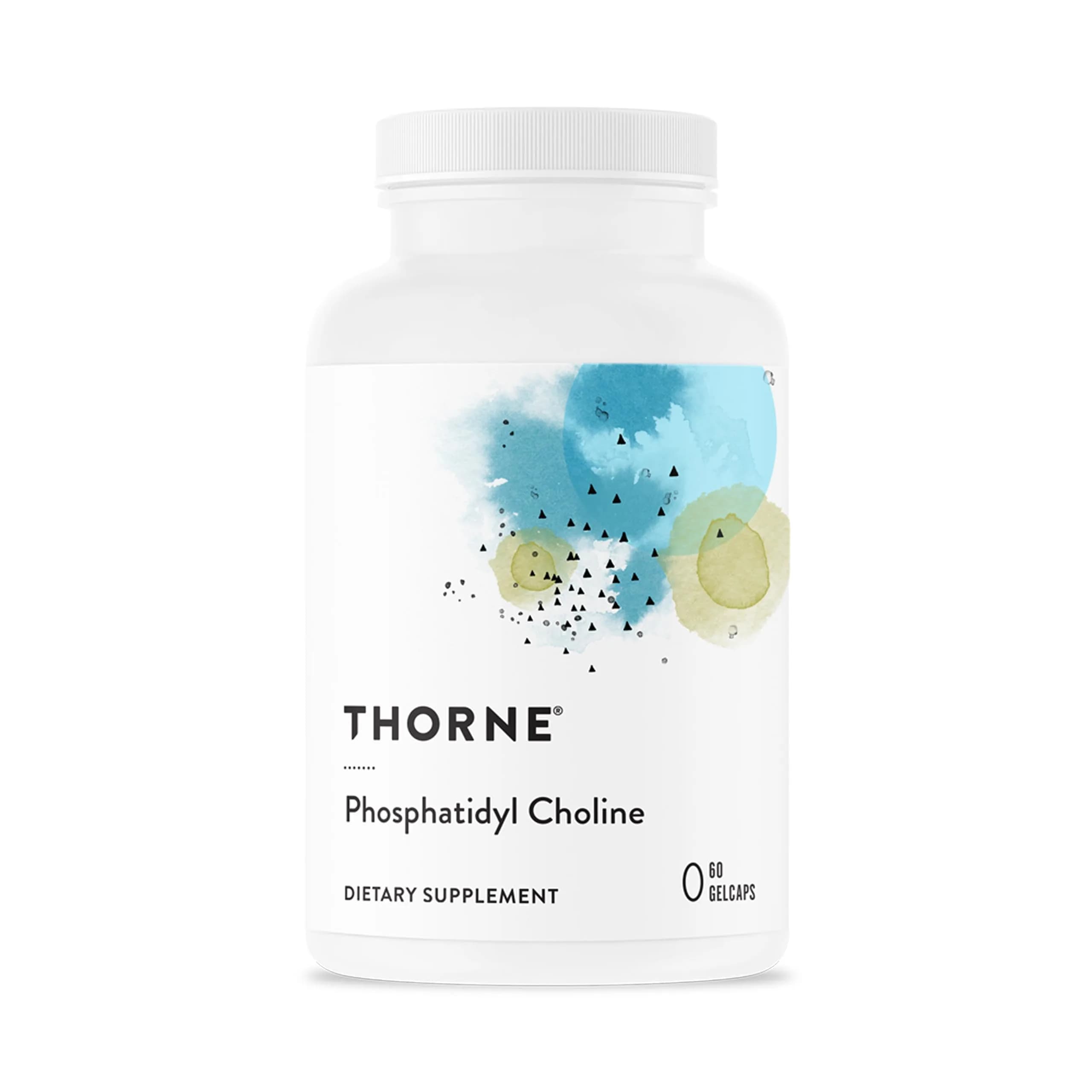 THORNE Phosphatidyl Choline Softgels 420 mg (60 Count) | Liver & Cholesterol Support — Capsule