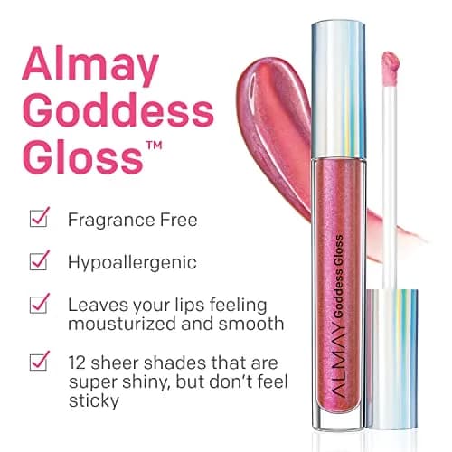 Almay Lip Gloss, 0.9 Fl Oz | High-Gloss, Hypoallergenic, Layerable Shine thumbnail 2
