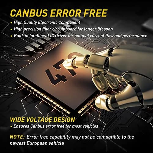 AUXITO 41mm Festoon LED Bulbs Xenon White (1.65 inch / 41mm) | CANbus Error Free Interior Car Lights thumbnail 5