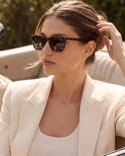 CARFIA Acetate Polarized Sunglasses for Women UV400 Protection CA5354 | Stylish, Durable & UV Safe thumbnail 2