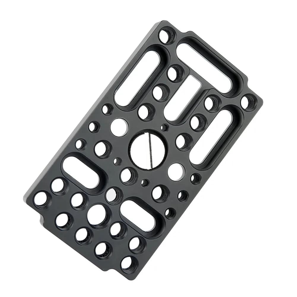 NICEYRIG Camera Cheese Plate Switching Easy Plate 161 | Compatible for Railblocks & Dovetails — Black
