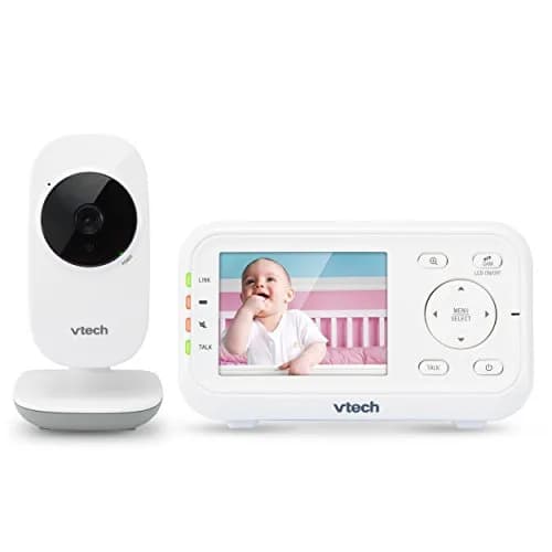 VTech VM3252 No WiFi Video Baby Monitor, 2.8" Screen | 1000ft Range, 480p Video, 2-Way Talk thumbnail 1