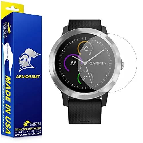 ArmorSuit 6 Pack Garmin Vivoactive 3 Anti-Glare Screen Protector Matte Film 30mm | MilitaryShield Made in USA thumbnail 1