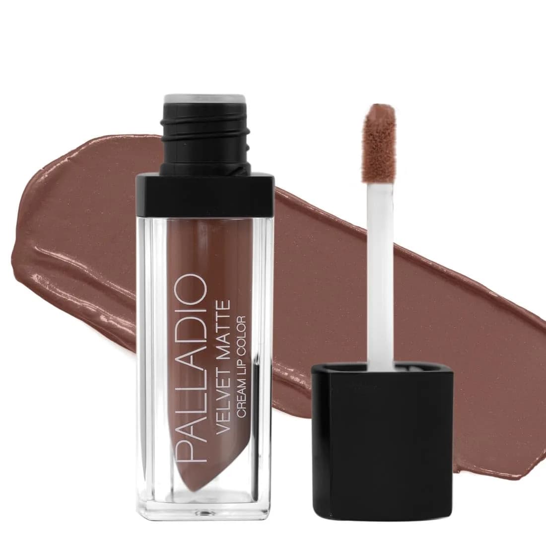 Palladio Velvet Matte Cream Lip Color, Posh | Long-Lasting Hydration — Chiffon