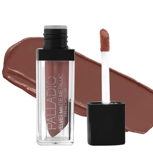 Palladio Velvet Matte Cream Lip Color, Posh | Long-Lasting Hydration thumbnail 1
