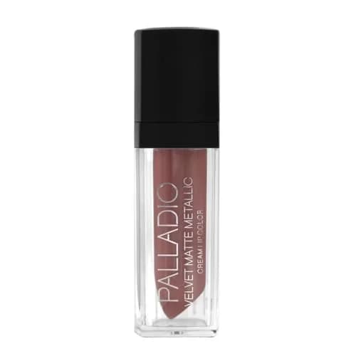 Palladio Velvet Matte Cream Lip Color, Posh | Long-Lasting Hydration thumbnail 3