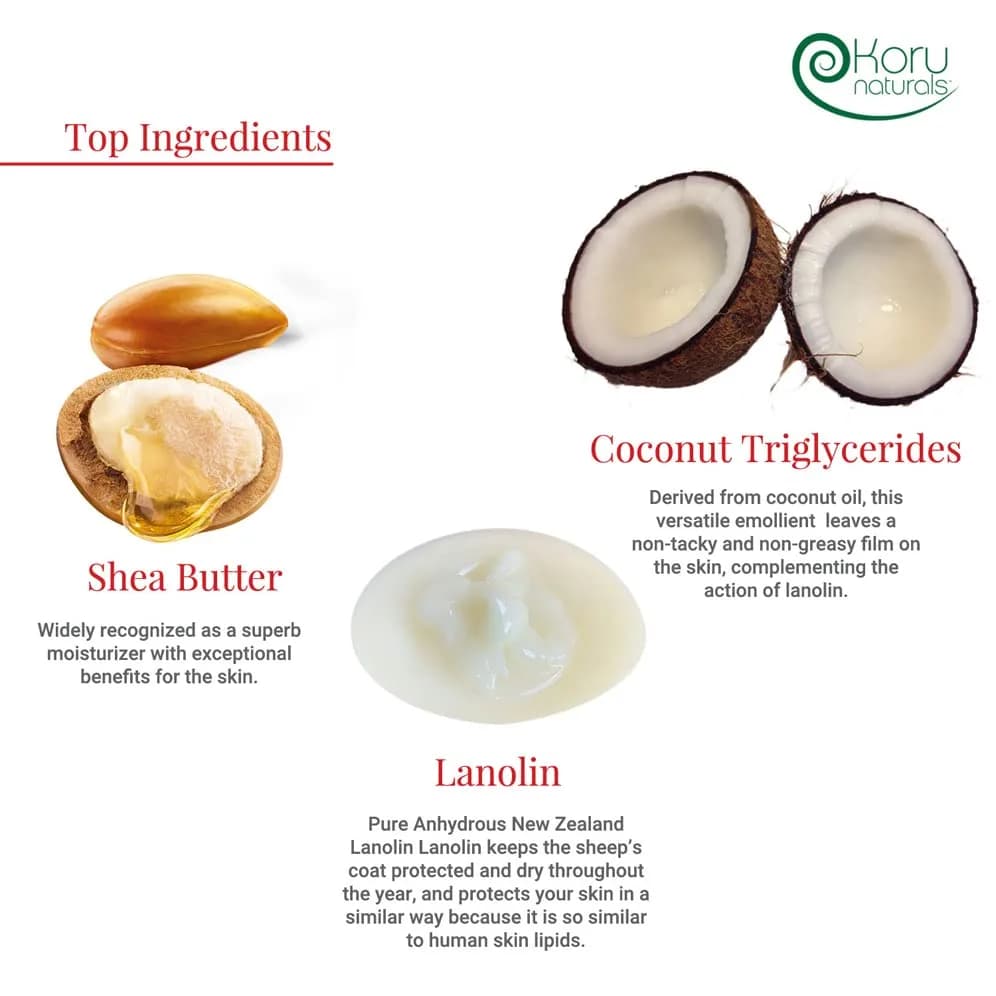 Beauty Spa Pure & Simple New Zealand Lanolin Cream (6 Pack) | Gentle Moisturizer for Sensitive & Dry Skin thumbnail 6