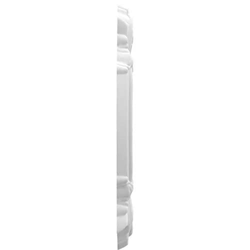 Ekena Millwork Attica Thermoformed PVC Ceiling Medallion 40.6 cm (16 in. OD) | Lightweight & Moisture-Resistant thumbnail 3