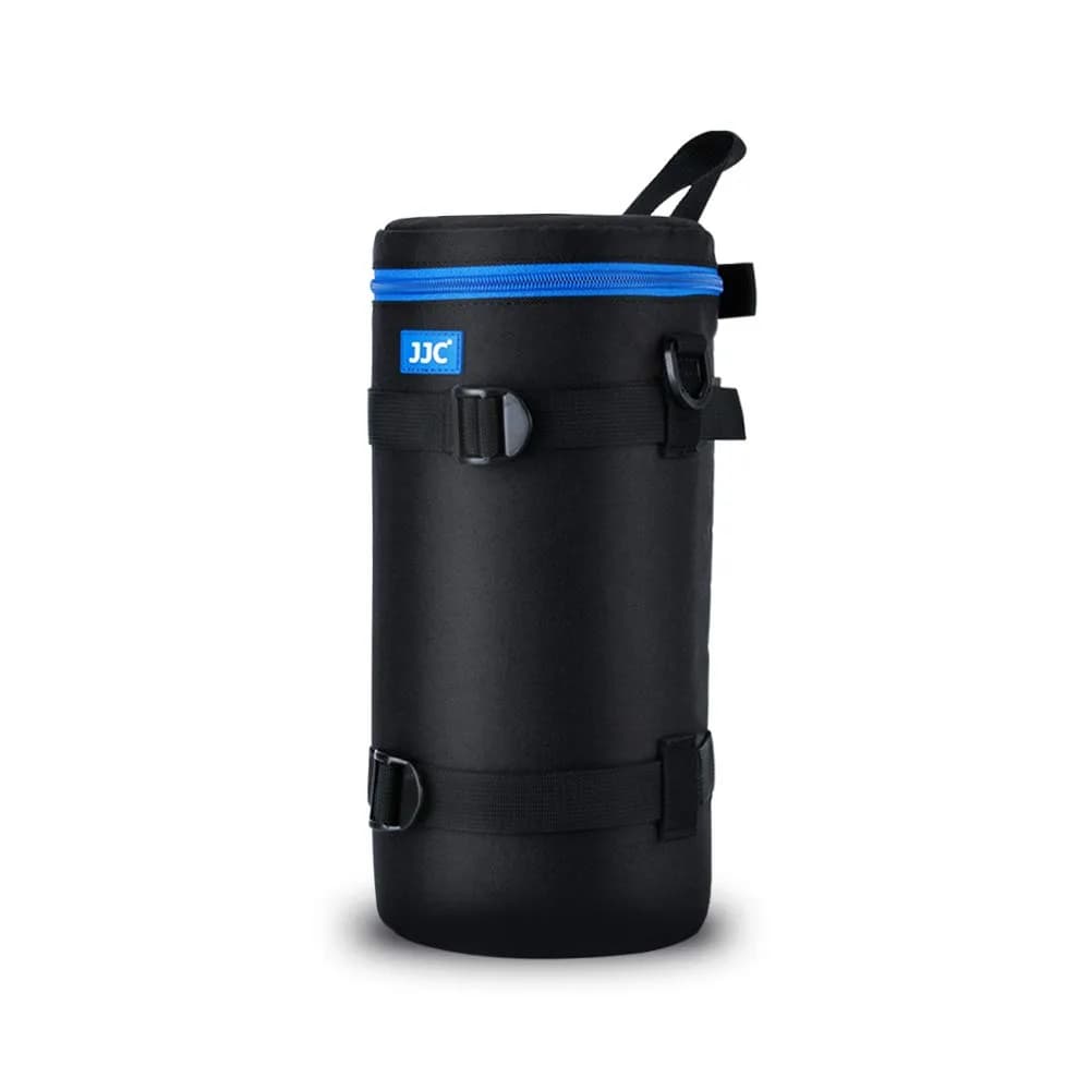 JJC Camera Lens Case Pouch, Padded Bag Fits Lens up to 14.4 x 31.6 cm (4.9 x 11.4 inches) | Water-Resistant Polyester with Foam Padding