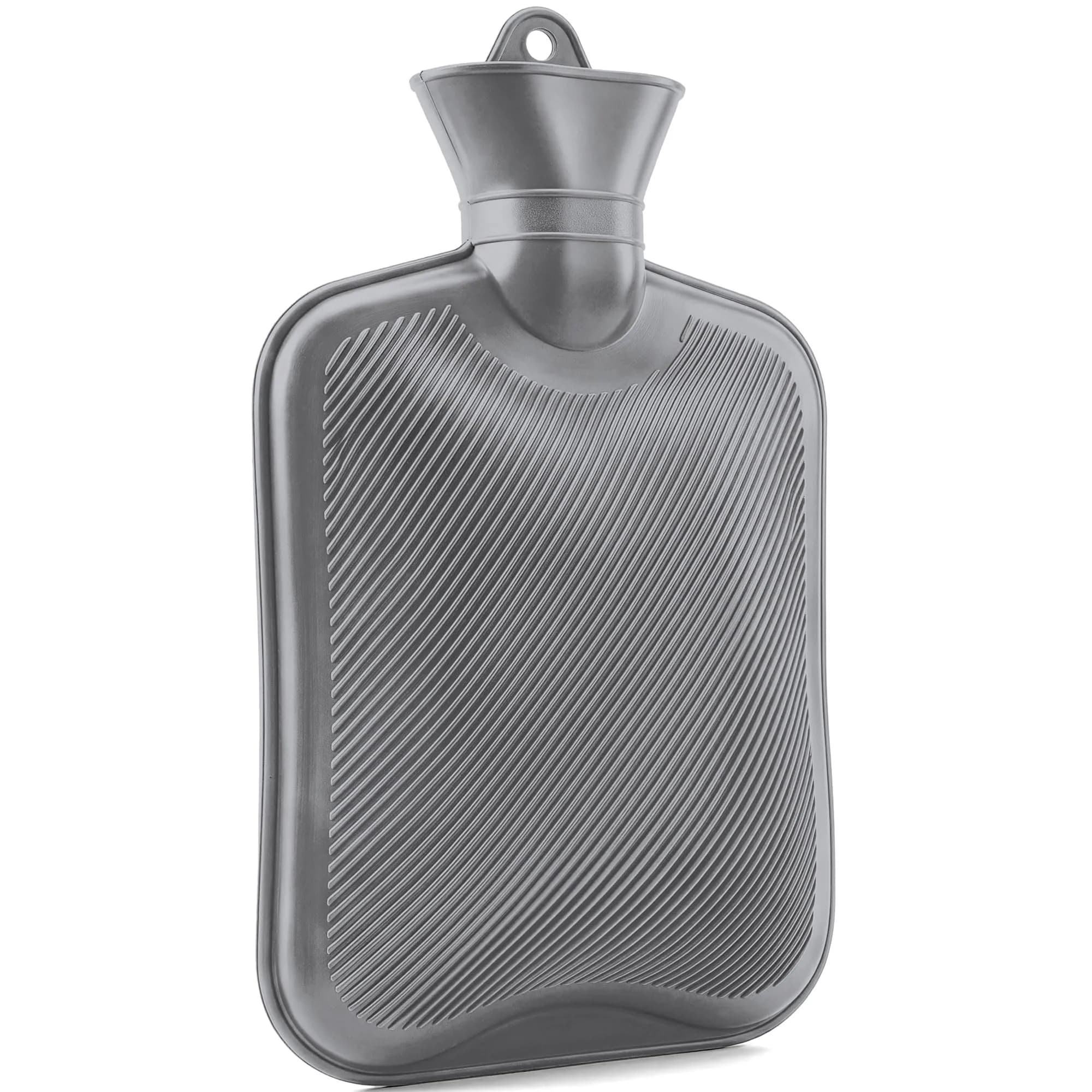 SteadMax 2 Pack Hot Water Bottles 2L | Durable Rubber Heat Therapy for Pain Relief thumbnail 6