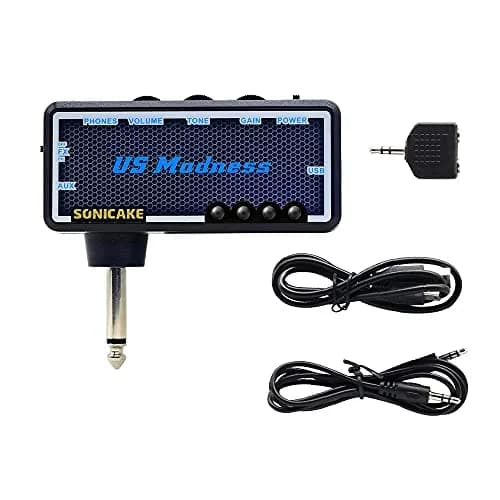 SONICAKE Mini Headphone Amp Combo for Guitar & Bass | Rechargeable, Effects, US Madness thumbnail 7
