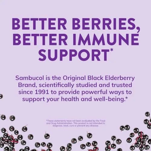 Sambucol Black Elderberry Effervescent Tablets 45 Count (15 Count x 3) | Daily Immune Support with Vitamin C & Zinc thumbnail 7