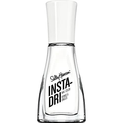 Sally Hansen Insta-Dri Nail Polish White On Time, 9ml (0.31 Fl Oz) | Quick Dry, Long Lasting, Shiny Finish thumbnail 1