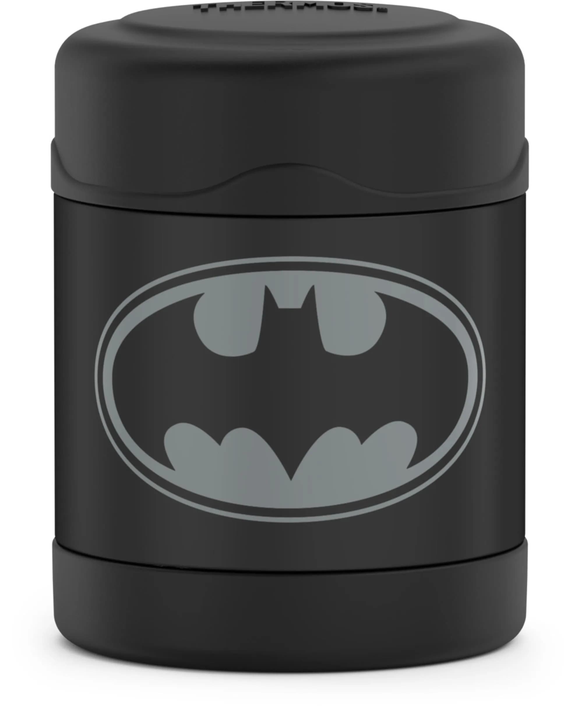 THERMOS FUNTAINER 10 oz Kids Food Jar | Vacuum Insulated Stainless Steel, Batman thumbnail 1