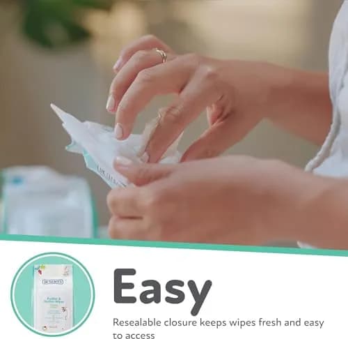Dr. Talbot's Pacifier and Teether Wipes | 48 Count (120ml) | All Natural, Alcohol-Free thumbnail 2
