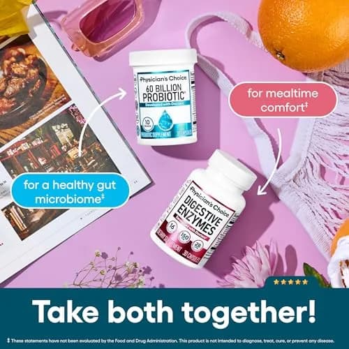 Physician's CHOICE Probiotics 60 Billion CFU 30 Count | Supports Gut Health & Digestion thumbnail 5