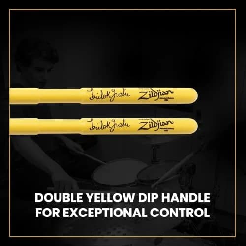 Zildjian Trilok Gurtu Artist Series Drumsticks | Unique Notch & Jazz Dimensions for Speed & Articulation thumbnail 7