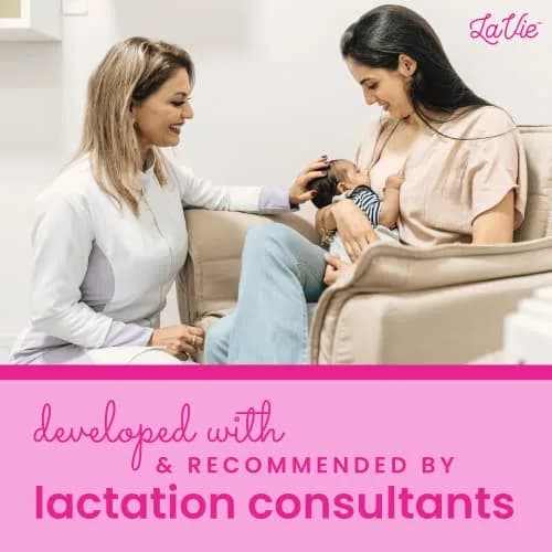 LaVie Lactation Massager with 5 Vibration Modes | 1 Count (Rose) thumbnail 3