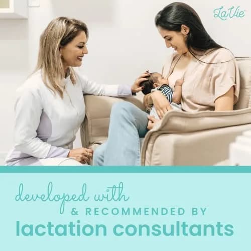 LaVie Lactation Massager Teal | 3 Vibration Modes, Medical-Grade Silicone, Rechargeable Battery thumbnail 2