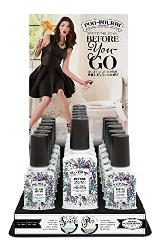 Poo-Pourri Before-You-Go Toilet Spray Lavender Peppermint 118ml (4 Fl Oz) | Odor Eliminator with Essential Oils thumbnail 3