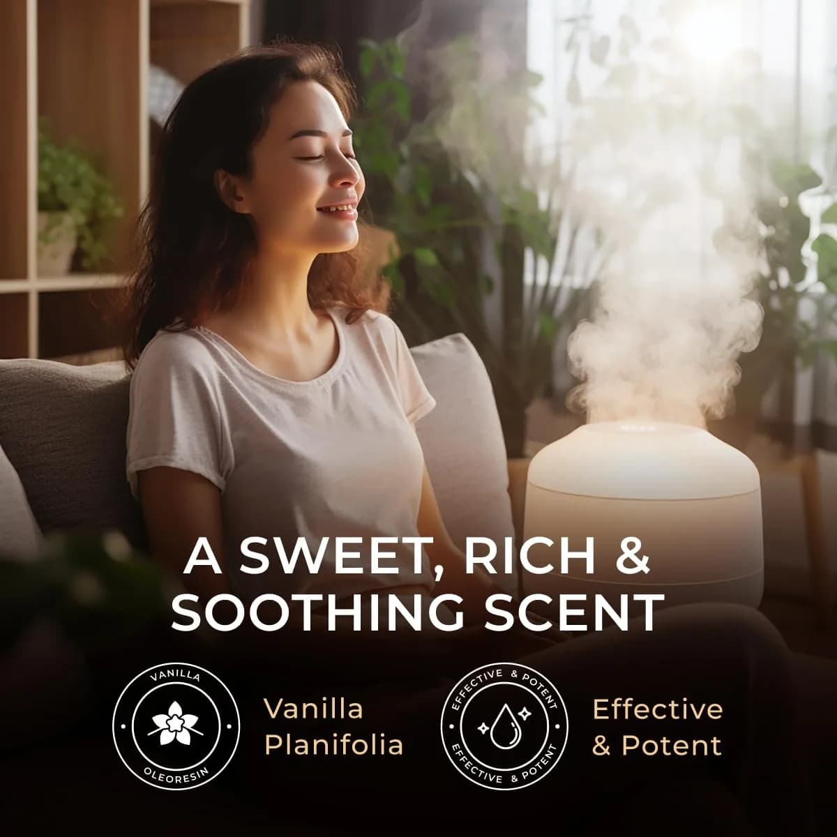 Gya Labs Vanilla Essential Oil 0.34 Fl Oz (10 ml) | Pure Vanilla Aroma for Diffuser, Skin & Candle Making thumbnail 3