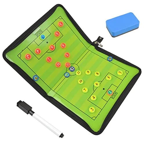 FOCCTS Magnetic Soccer Coaching Board 42 x 28.5 cm | Tactical Magnetic Clipboard for Coaches thumbnail 1
