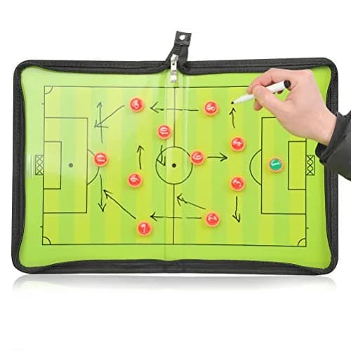 FOCCTS Magnetic Soccer Coaching Board 42 x 28.5 cm | Tactical Magnetic Clipboard for Coaches thumbnail 7