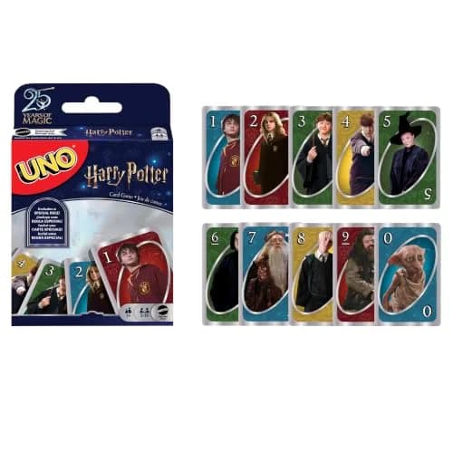 Mattel Games UNO Harry Potter Card Game | 112 Cards, Ages 7+ thumbnail 1