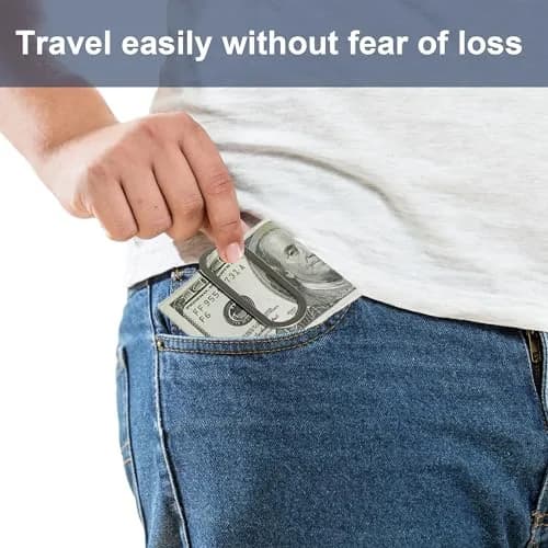 CKLT Money Clip Stainless Steel | Compact, Durable & Multi-Functional (Medium) thumbnail 4