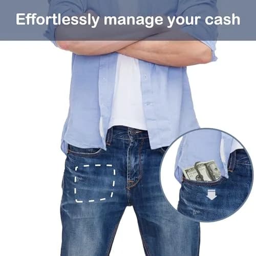 CKLT Money Clip Stainless Steel | Compact, Durable & Multi-Functional (Medium) thumbnail 6