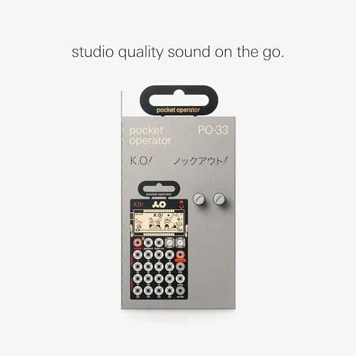 Teenage Engineering PO-33 K.O. Micro Sampler & Drum Machine | 40s Sample Memory, Built-in Mic, Sequencer & Effects thumbnail 3